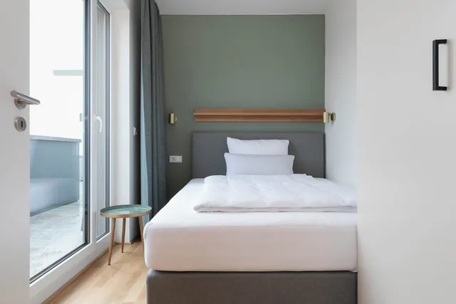 Bedroom and balcony