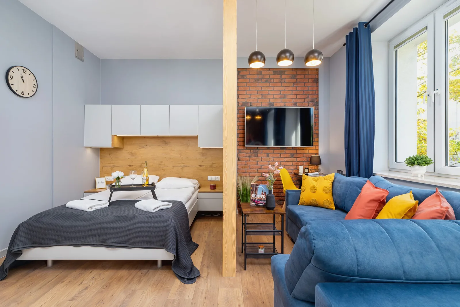 Spacious Studios up to 4 people