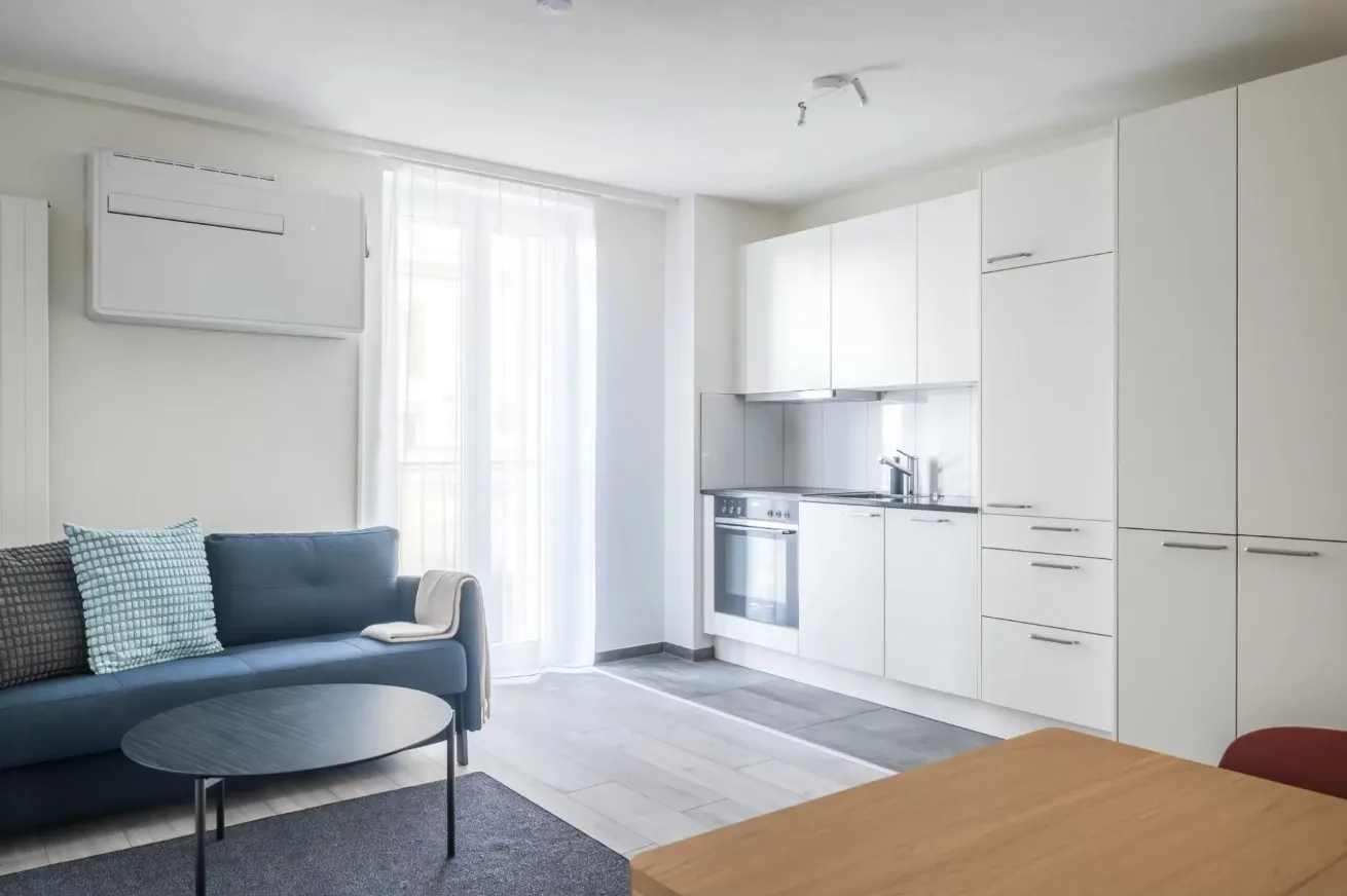 The apartments